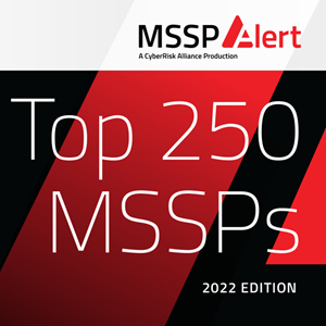 MSSP Alert’s Top 250 MSSPs list for 2022 Logo