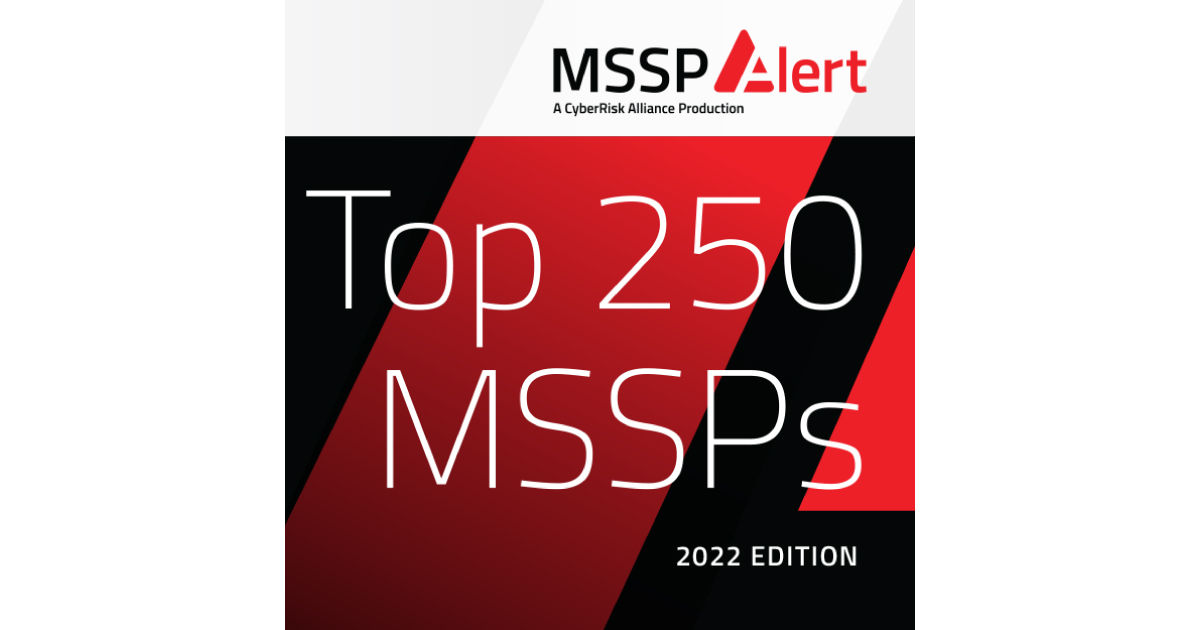 MSSP Alert Top 250 MSSPs 2022 Edition Graphic