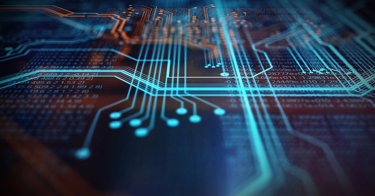 Technology Circuit Board Concept