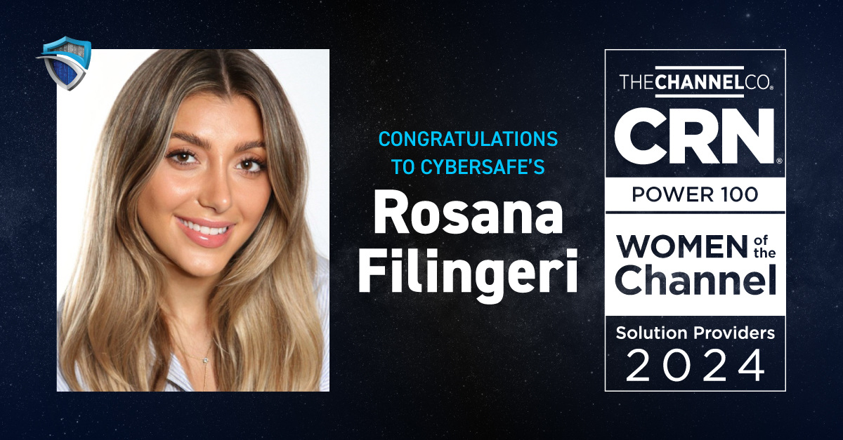 [Press Release] Rosana Filingeri Recognized on CRN's 2024 Women of the Channel Power 100 Solution Provider List